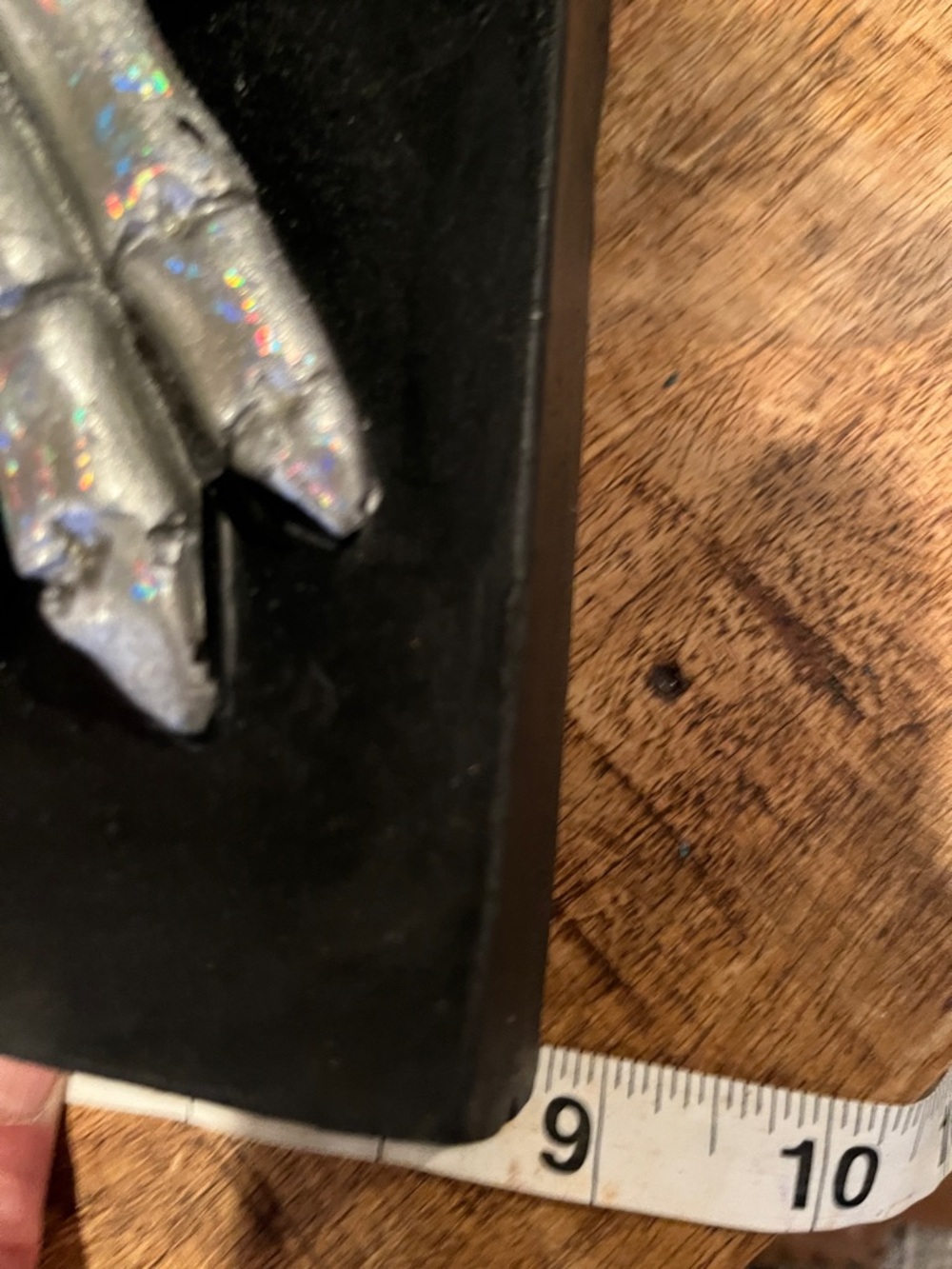 Holographic Silver Alien Skeleton Candy Holder - Holiday Decor - Picture 16 of 16